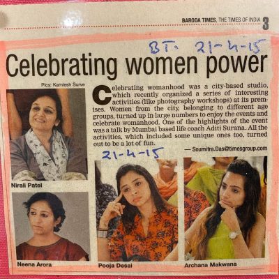 Article on Women Power 21th April 2015